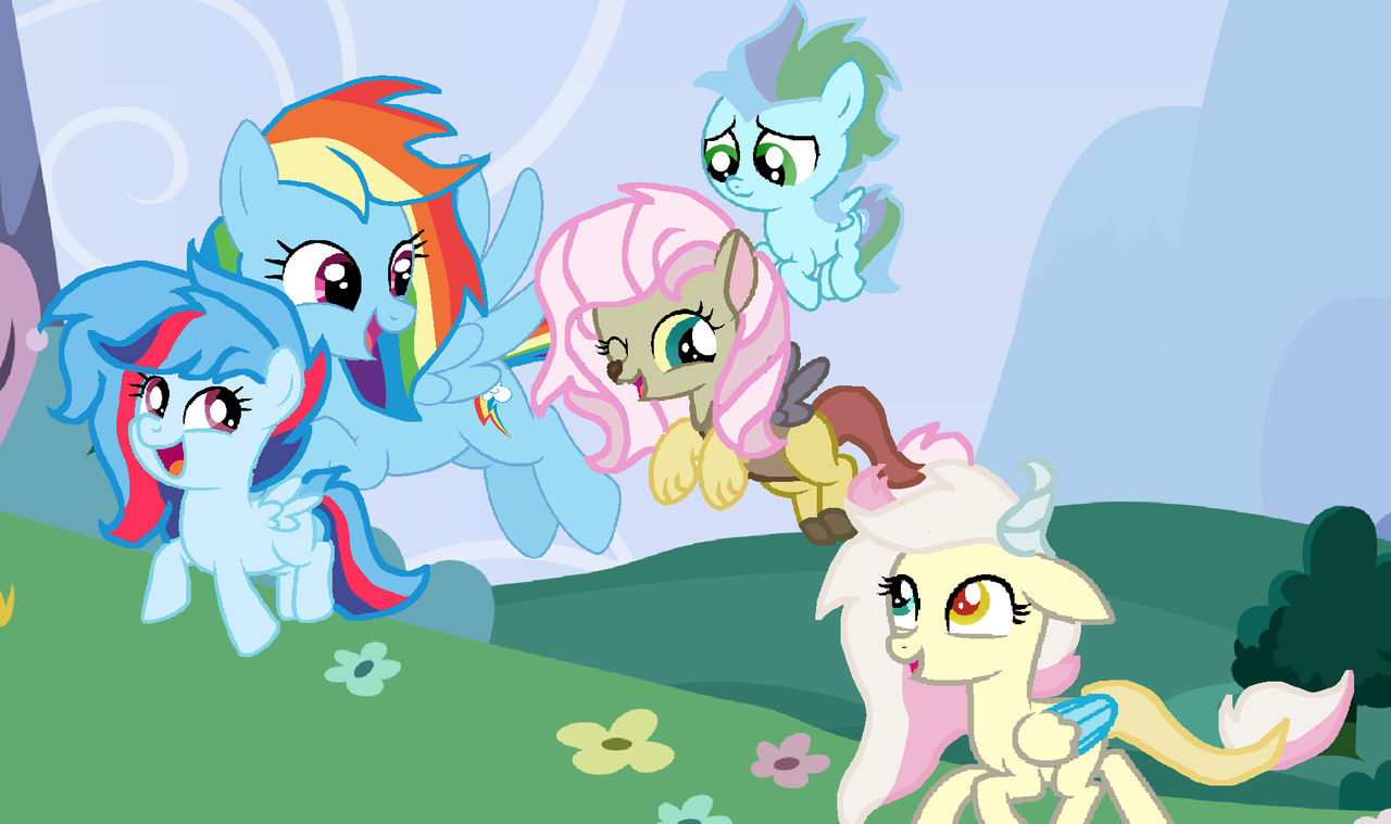 (MLP) Fly with Friends by GalaxyNightSparkle on DeviantArt