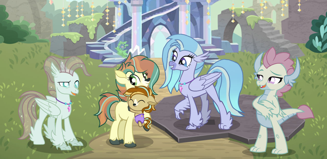 (MLP)(Next Gen) Friends of other races by GalaxyNightSparkle on DeviantArt