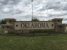 Oklahoma welcome sign