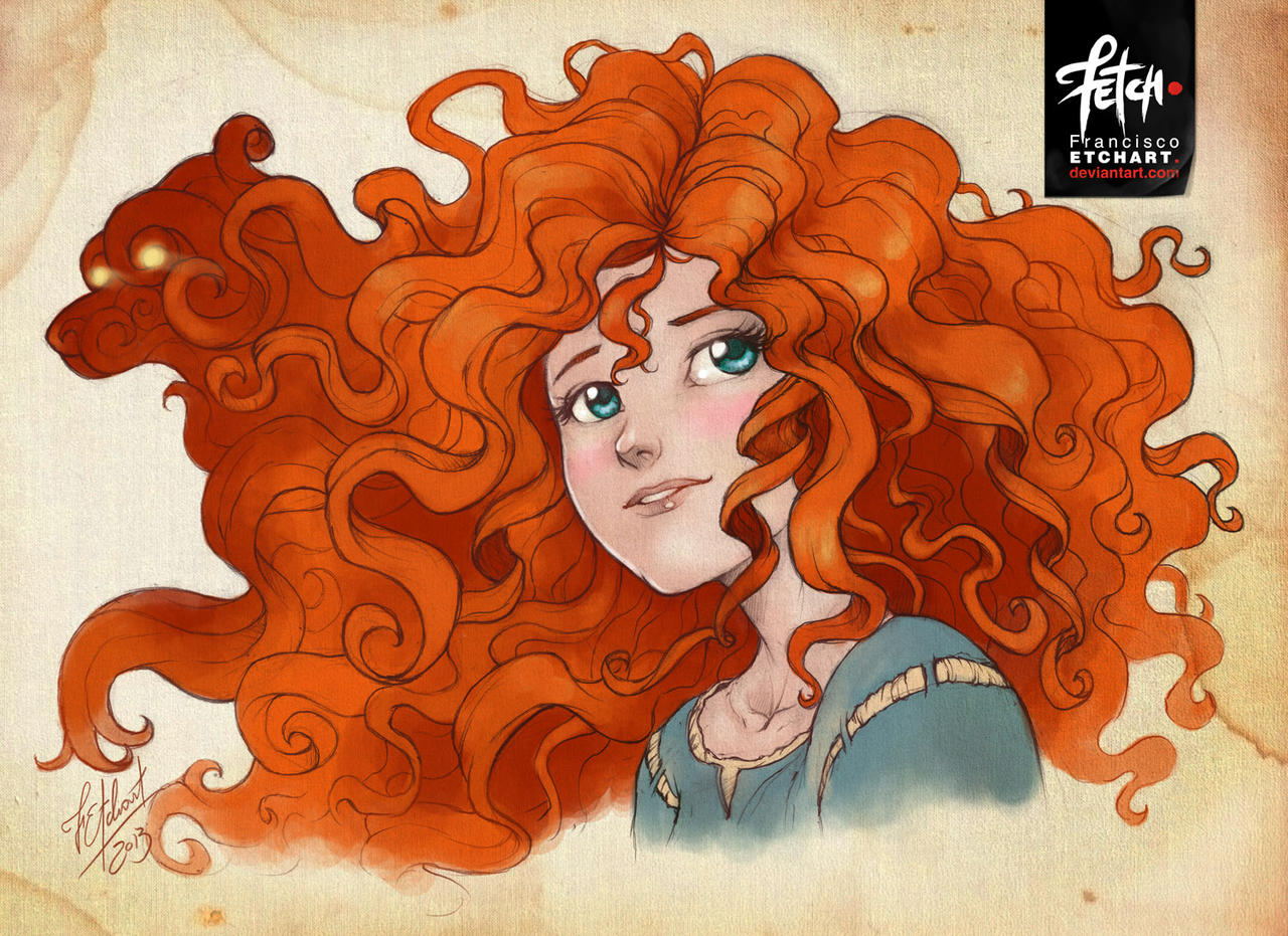 Brave Merida Script BRAVE Merida by FranciscoETCHART on DeviantArt