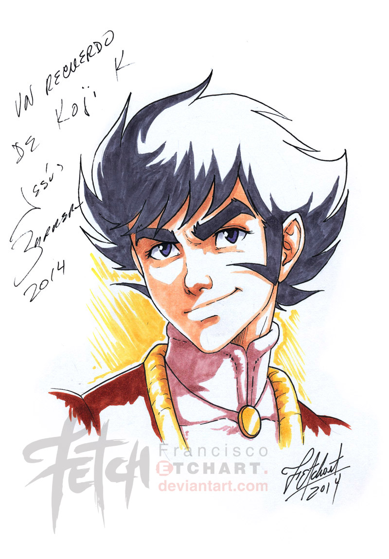 COPIC sketch 22 Koji Kabuto AUTOGRAPHED