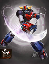 6/32 Robots / GRENDIZER by FranciscoETCHART