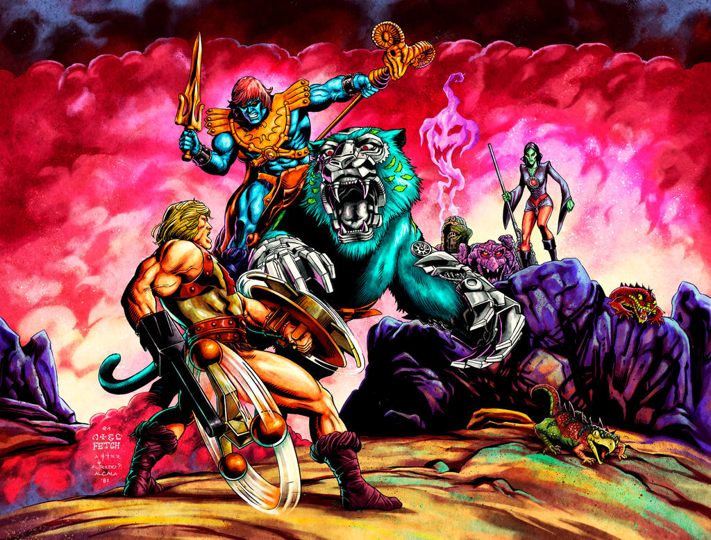 MOTU Origins_Faker and Dupli-Cat by FranciscoETCHART on DeviantArt