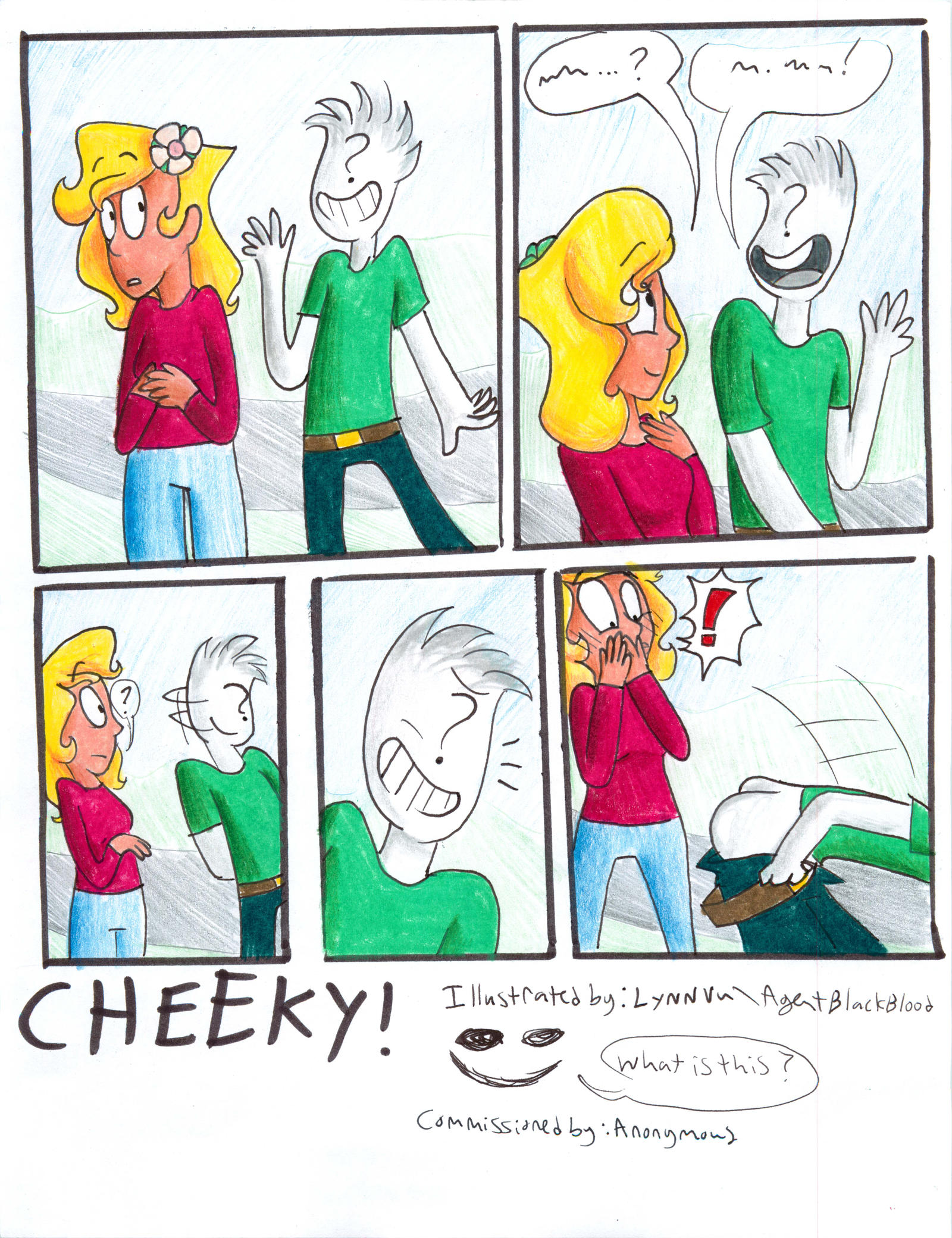 Agent Commission Deviantart Commission comic by AgentBlackBlood on DeviantArt