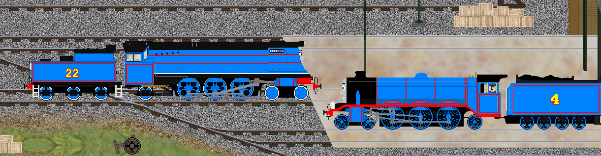 Gordon's New Tender by HarrisonDoesArt on DeviantArt