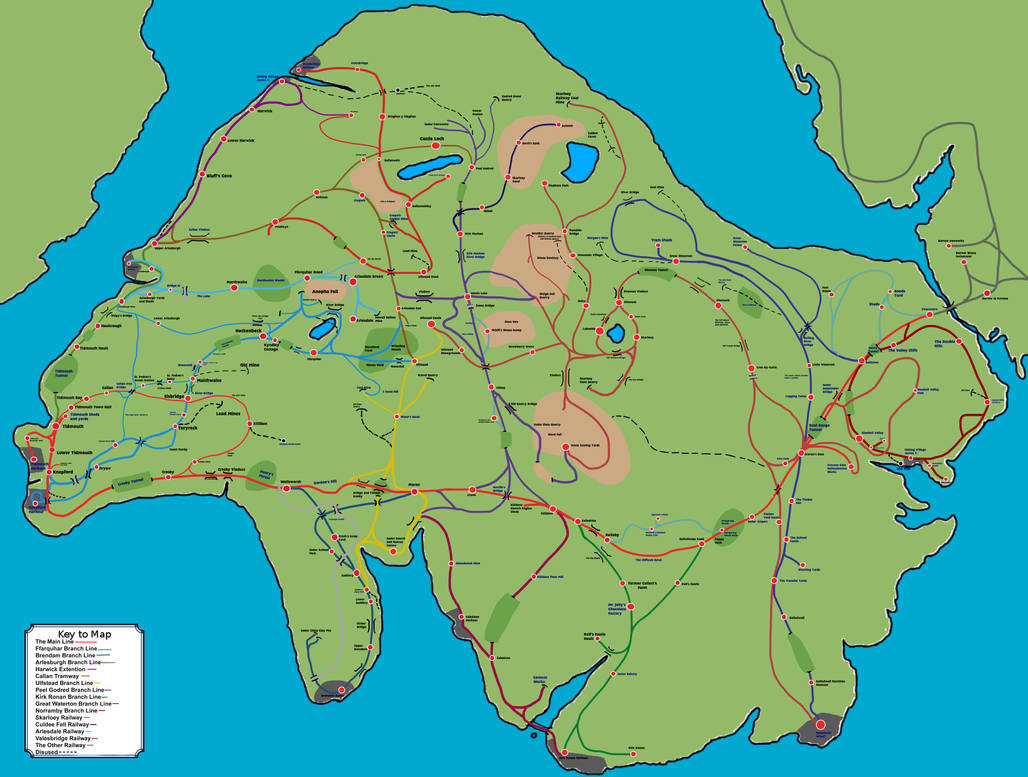 ThreaderVerse Thomas Map by HarrisonDoesArt on DeviantArt