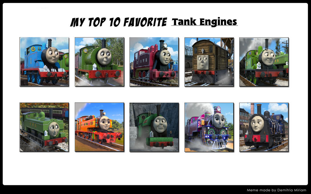 Tanker Ranks Engine My top 10 Favourite Tank Engines by HarrisonDoesArt on DeviantArt
