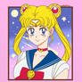 Sailor Moon Pastel Portrait