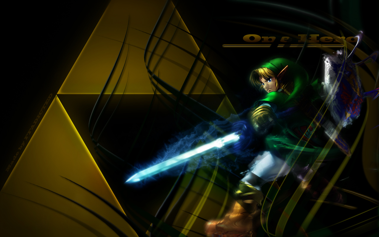 One Hero - Zelda Wallpaper