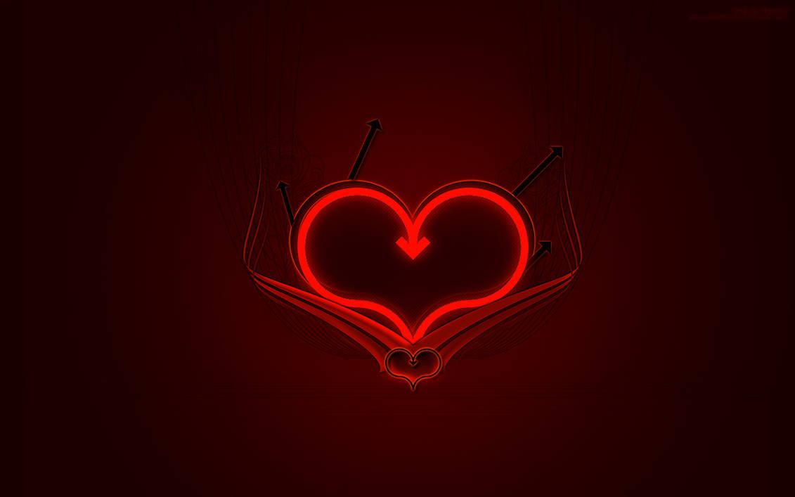 Bleeding Heart Wallpaper by ffadicted on DeviantArt