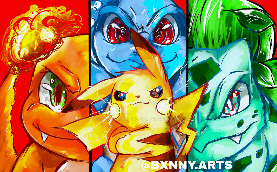 Pokemon Reburst Deviantart pokemon commission completed by Bxnny-arts on DeviantArt
