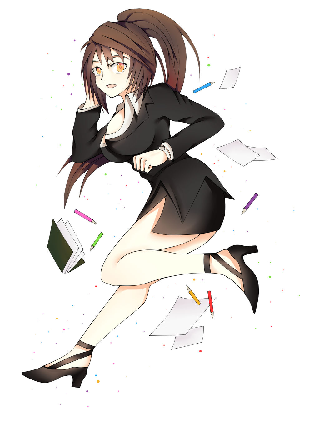 Ara in Office Suit