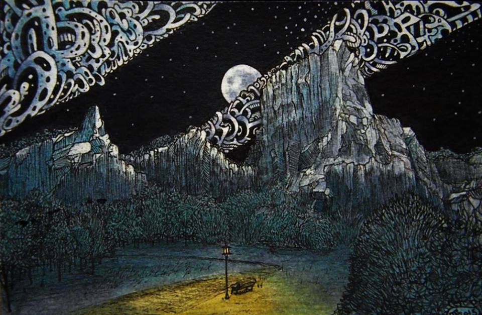 'Sojourn, visions at midnight' by JackScallyIV 'Sojourn, visions at midnight' by JackScallyIV
