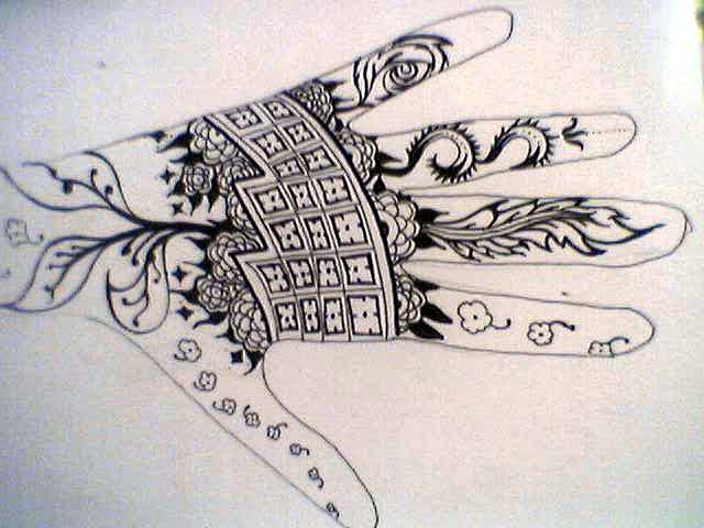 henna pattern 1