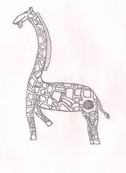 Awkward Disco Giraffe