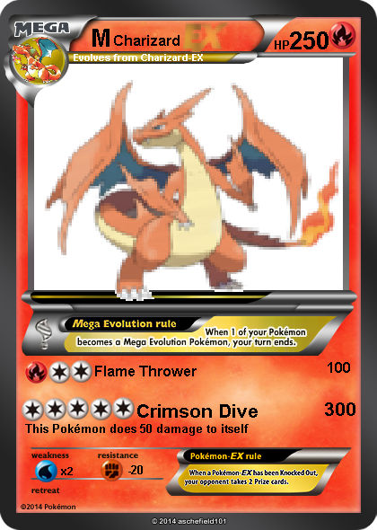 Mega Charizard EX By Raichu544 On DeviantArt