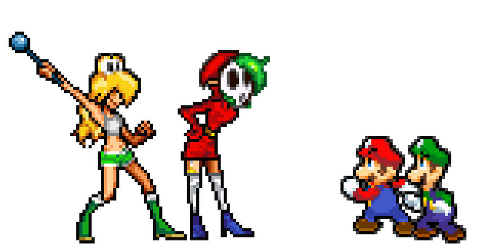 Minus8 Shygirl/Koopa Sprites