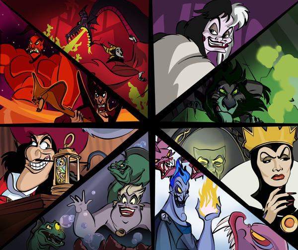 Disney Villains By TheSpyWhoLuvedMe On DeviantArt disney-villains-by-thespywholuvedme-on-deviantart