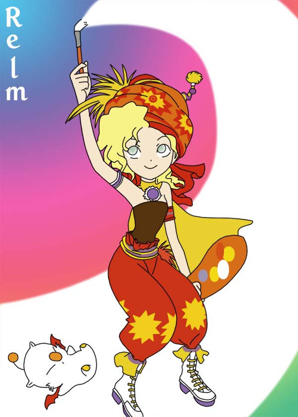 Relm Final Fantasy VI- Relm by TheSpyWhoLuvedMe on DeviantArt