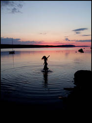 A Dance in the Sunset