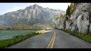 Mountain Side Road