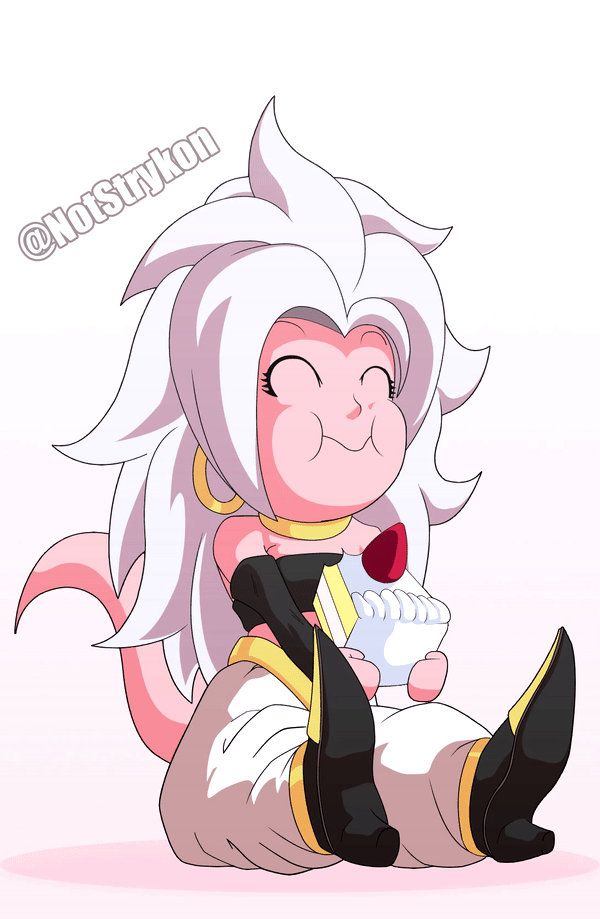 Chibi Android 21 by Strykon on DeviantArt