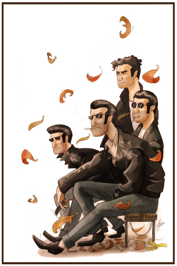 Greasers by superxtoon