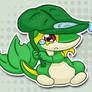 Scared Snivy