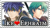 Fire Emblem: Ike x Ephraim by Vulpixi-Stamps