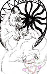 Skoll and Hati Collab Lines by Rianne2k8