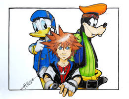 Commission- Kingdom Hearts