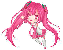 Pixel Sakura Miku