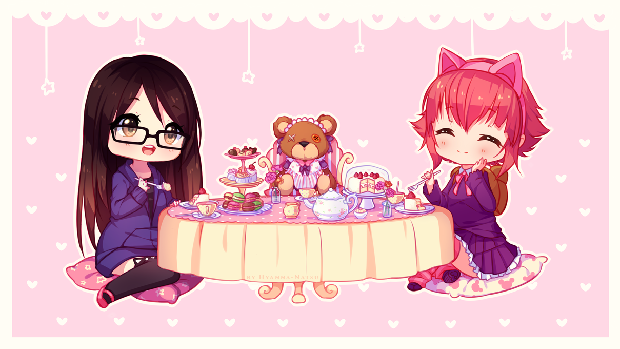 Commission - Sweet Tea Party