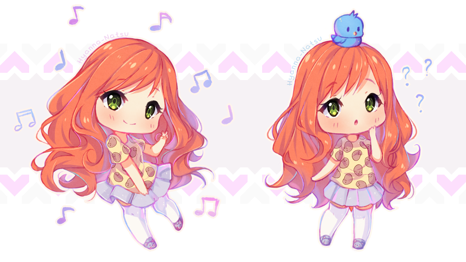 Commission - Sweet Alice chibis 6/6