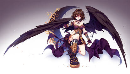 Commission - Fierce Angel