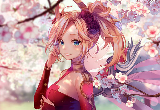 [+Video] Commission - Pink Mercy (Overwatch)