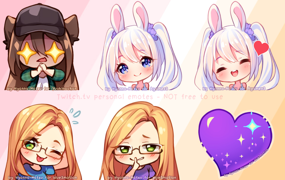 Twitch Anime Girl Emote