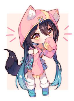 [+Video] Commission - Comfy Neko