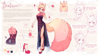 [+Video] Commission - Beatrice Reference Sheet