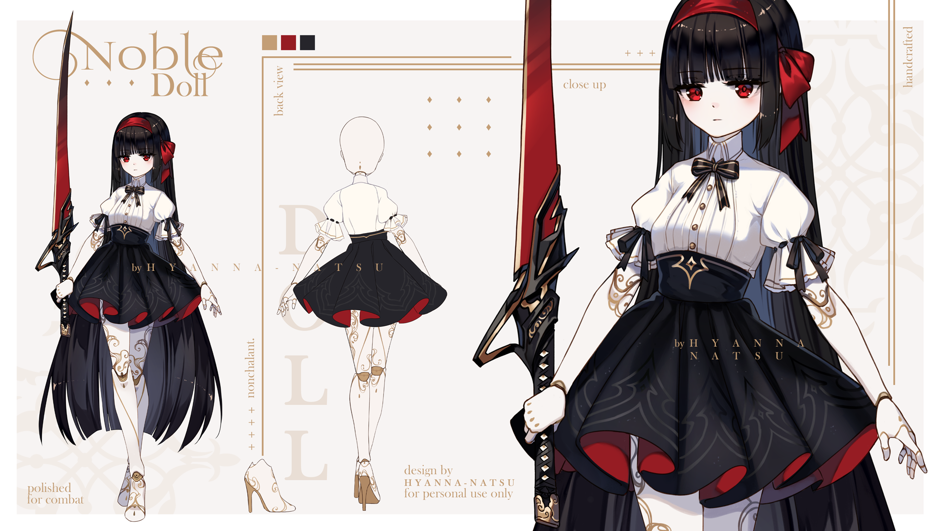 Commission Noble Doll by Hyanna Natsu on DeviantArt