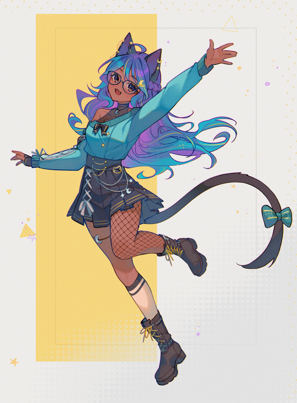 Commission - Moon cat