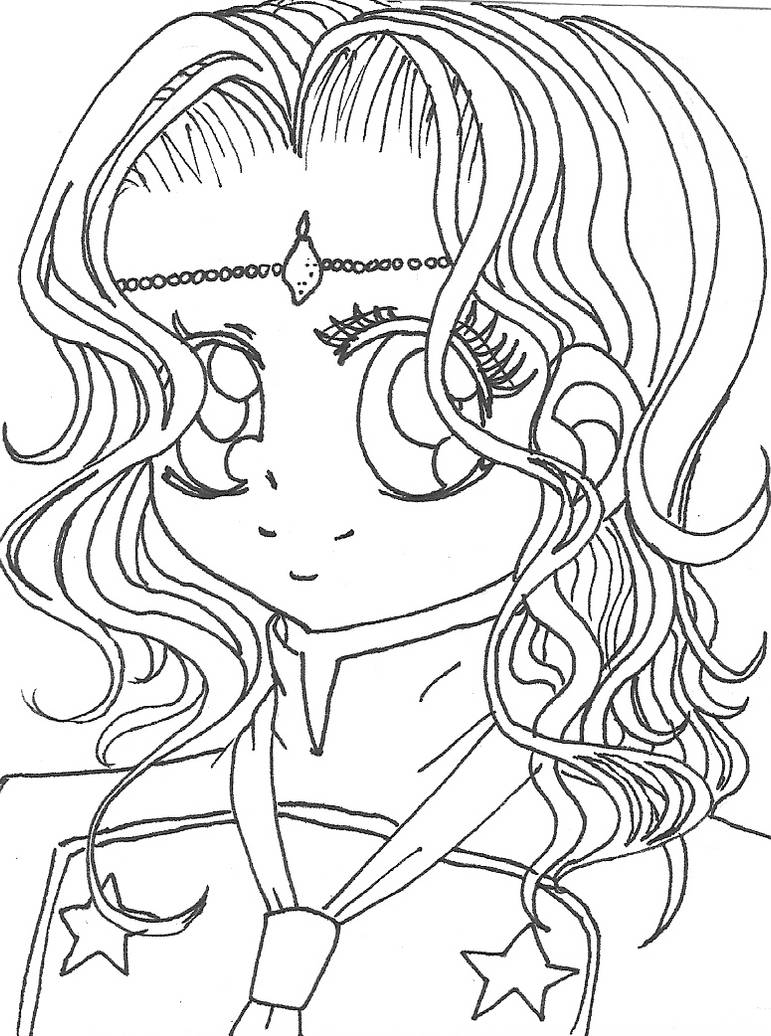 10 Shojo Anime Printable Coloring Pages for Relaxation and Creativity