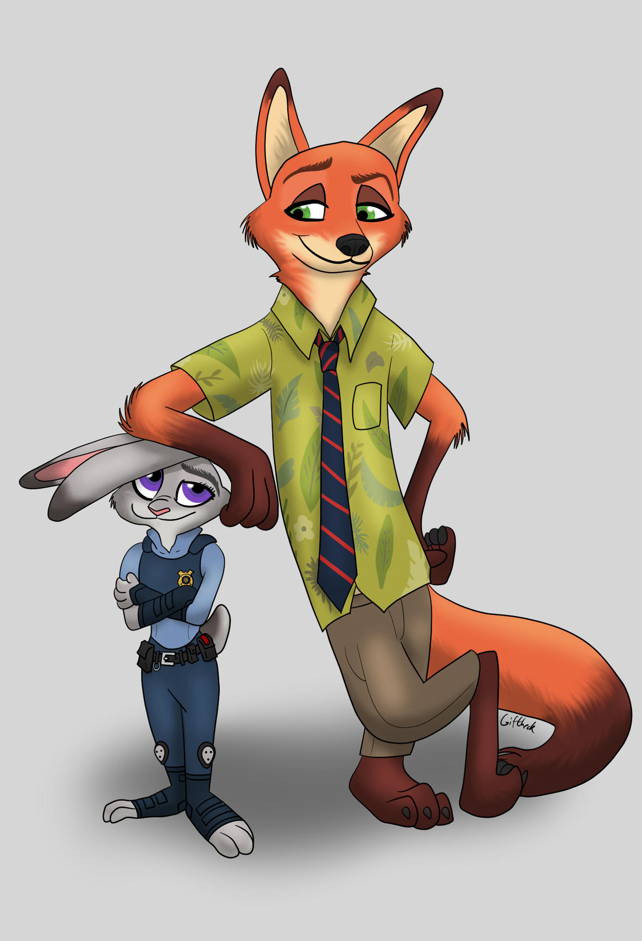 Zootopia Collab Zootopia 10th Anniversary Collab #zootop10collab by giftheck on DeviantArt
