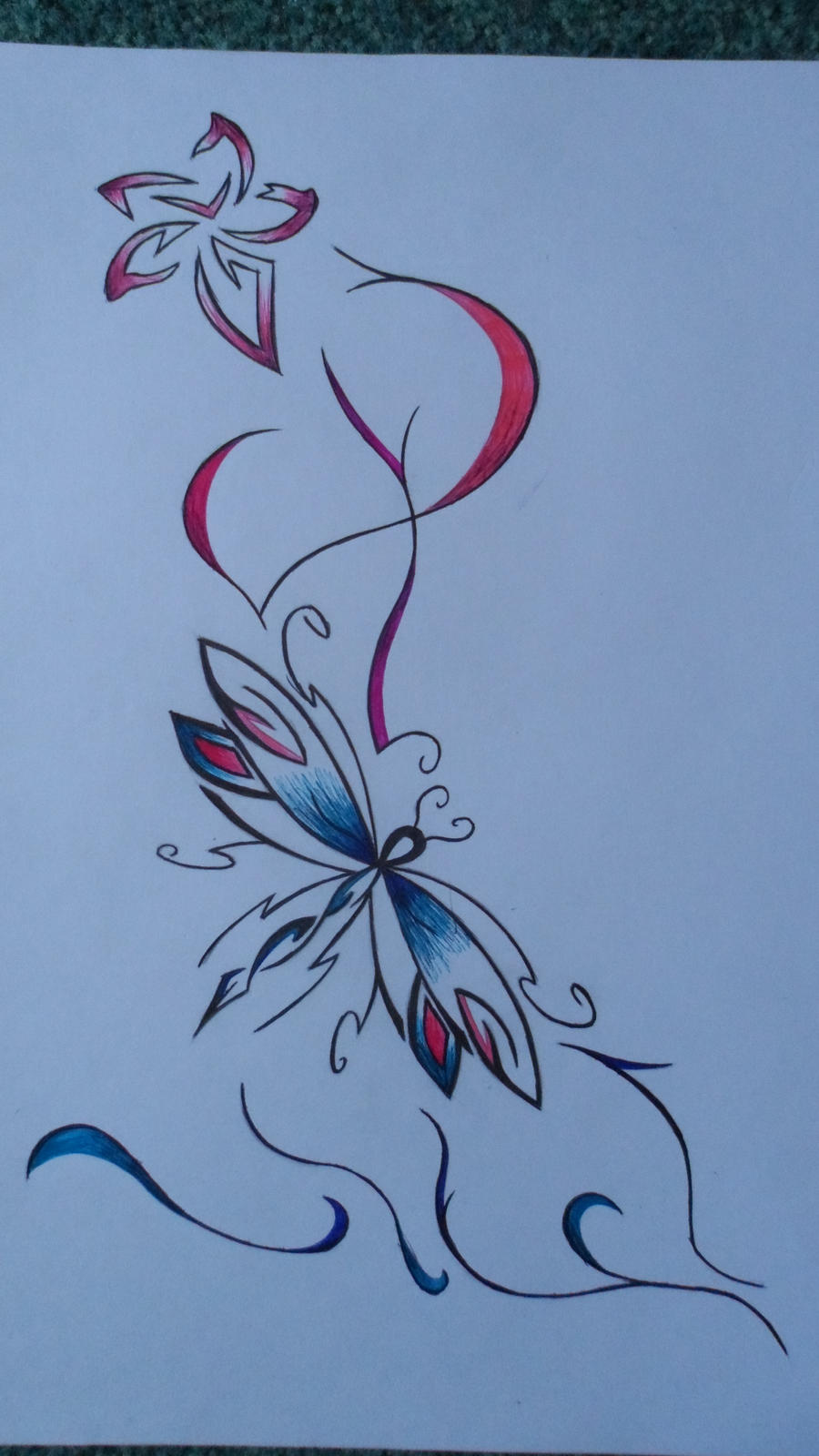 Dragonfly Tattoo Design