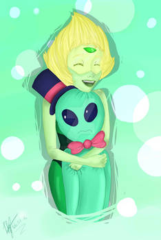 Peridot and her alien