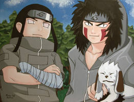 Kiba and Neji