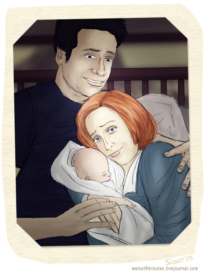 mulder, scully and william