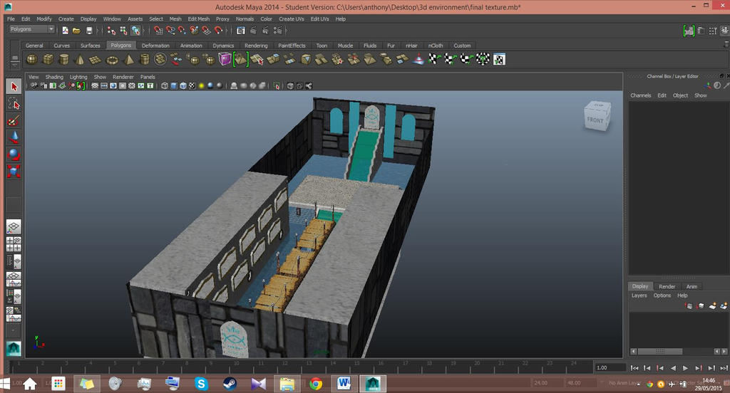 3d environment test texture by anthony25law on DeviantArt