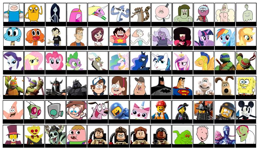 New Roster Cartoon Super Smash Bros Cartoon Roster (UPDATE 3) by Broxome on DeviantArt