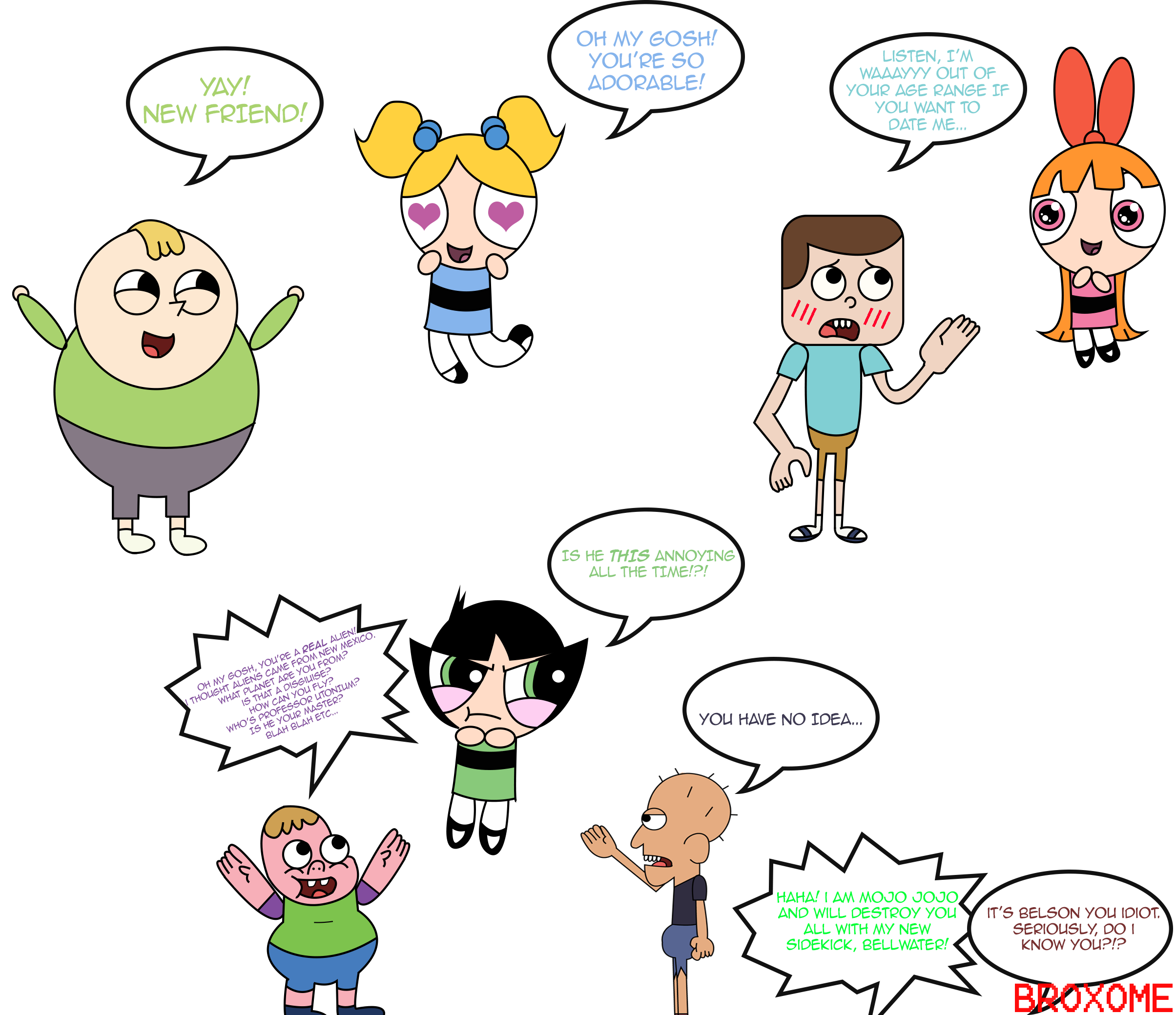 Clarence Powerpuff Girls 16 Reboot Crossover By Broxome On Deviantart Clarence Powerpuff Girls 16 Reboot Crossover By Broxome On Deviantart